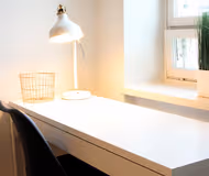 living space at Forenom Helsinki Albertinkatu