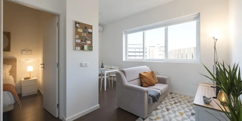 living space at Boavista Roundabout - 2 People Apartment