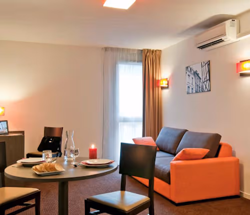 Living area at Access Poitiers