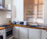 Kitchen at Bloomsbury apartment