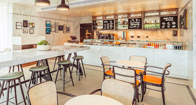 The Sage of Cambridge - onsite coffee shop