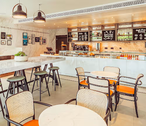 The Sage of Cambridge - onsite coffee shop