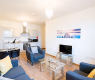 The Quadrant living room