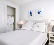 Luxury bedroom at Nott Street, Port Melbourne