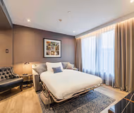 Living area - 1 bed apartment