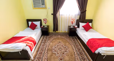Bedroom at Al hizam road Serviced Apartment