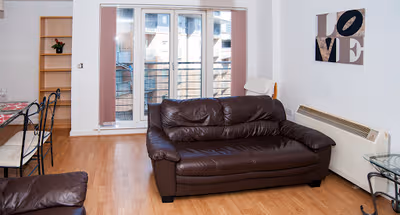 Living area at C V Central