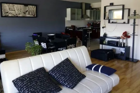 Living area at Portika Light