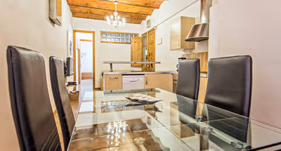 Dining area at Joan Miro