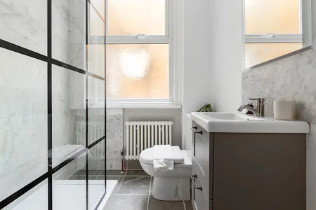 Bathroom at The Goldhawk Road Apartments