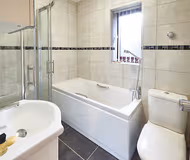 Bathroom at Northleigh House, Furzton