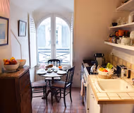 PARISIAN RETREAT NEAR THE TUILERIES-LOUVRE