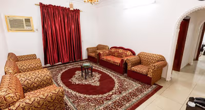Living room at Prince Mohammed Bin Abdulaziz Street Serviced Apartment