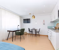 living space at Corporate Housing Marquês IV