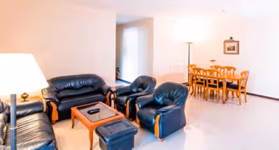 Living area at Luxurious Apartments in Koramangala, Bengaluru