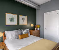 Bedroom at West Scott Street #605 Serviced Apartment, Oldtown