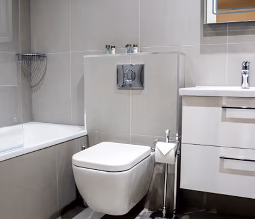 Bathroom at West Finchley