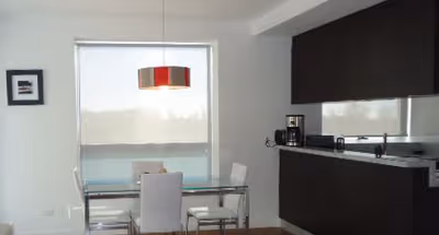 Living area - 1 bed apartment