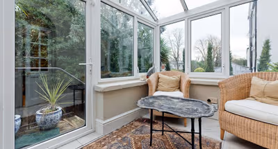 Living area at Ballsbridge apartment