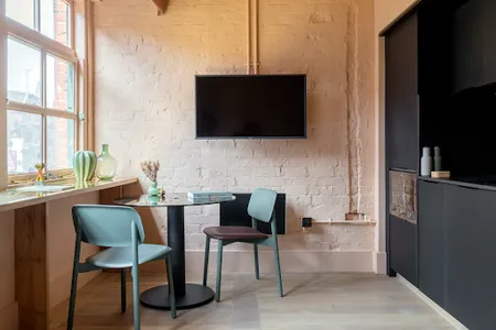 Living area at Whitworth Apartment in Manchester