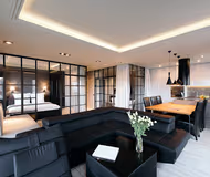 Living room at Exclusive Apartment Hotel Gdansk