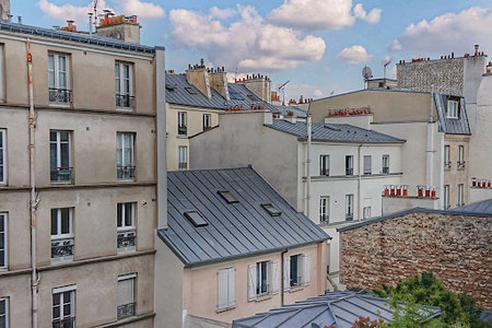 Serene One Bedroom Apt. near Rue Valandon - Eiffel