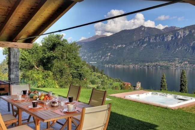 A Large Luxury Family- Friendly Villa Offering Beautiful Views Over Lake Como