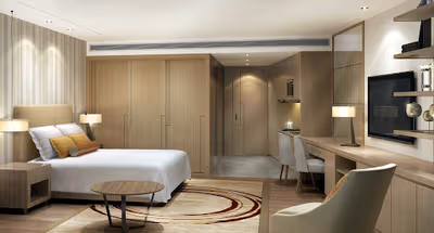 Bedroom at Somerset Software Park Xiamen