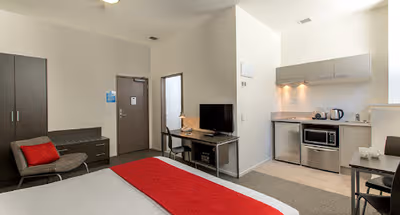 Bedroom at Quest New Plymouth