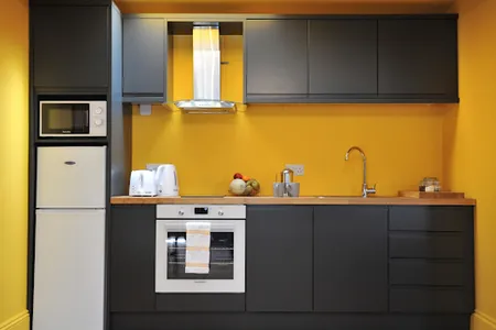 Equipped Kitchen at Beechurst Serviced Apartments