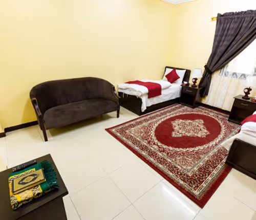 Bedroom at Sayyid Ash Shuhada Street Serviced Apartment