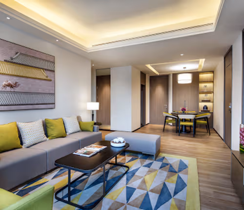 living space at Citadines Gaoxin