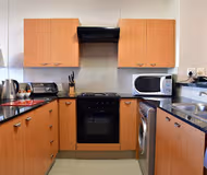 Fully equipped kitchen at Sandton Residence