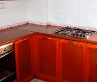 Simplistic living area in Koregaon Park Apartments