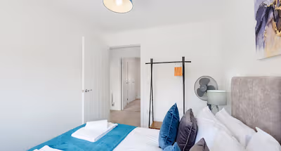 Bedroom at Aylesbury apart