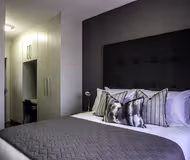 Bedroom at Muswell Street Apartments