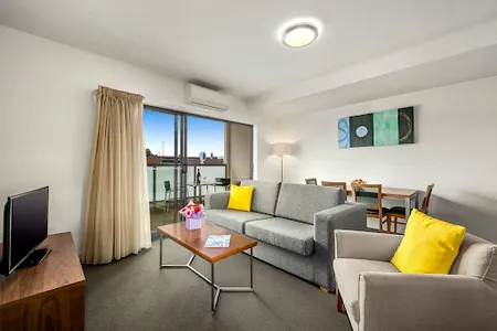 Stunning living area in Quest Dubbo