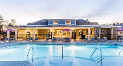 Luxury pool at Elevate Brier Creek