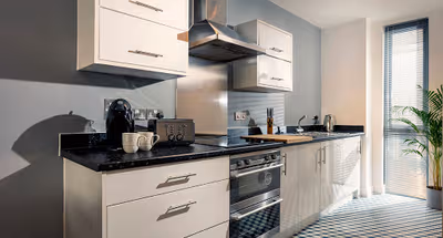 Luxury kitchen at Sea View Apartment