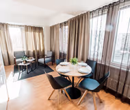 Forenom Aparthotel Helsinki Herttoniemi living room