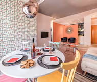 Living area at Sant Gervasi