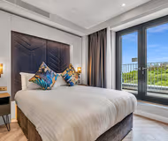 Superior bedroom in St James Leith Street Edinburgh
