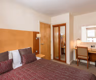 Bedroom at Holyrood Apartments Edinburgh