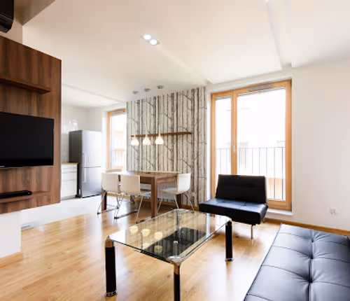 Exclusive Apartment Hotel Krakow living room