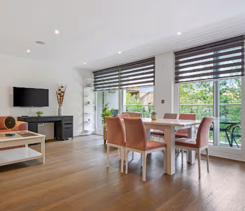 Living area at Old Street Decorum by MySquare