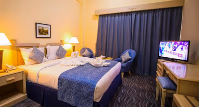 Bedroom at Al Satwa Road Serviced Apartment