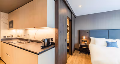 Luxury kitchen at Darwin Studio