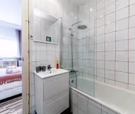 Bathroom at Carrer de Saragossa Serviced Apartments