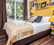 Bedroom at Plaza Espana Fira