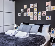 Bedroom at Carrer de Sants Serviced Apartments